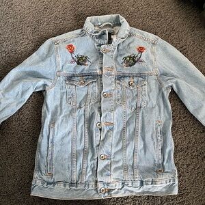 BDG Embroidered Jean Jacket
